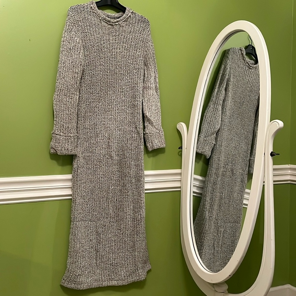 EUC Nubby Knit Sweater Dress